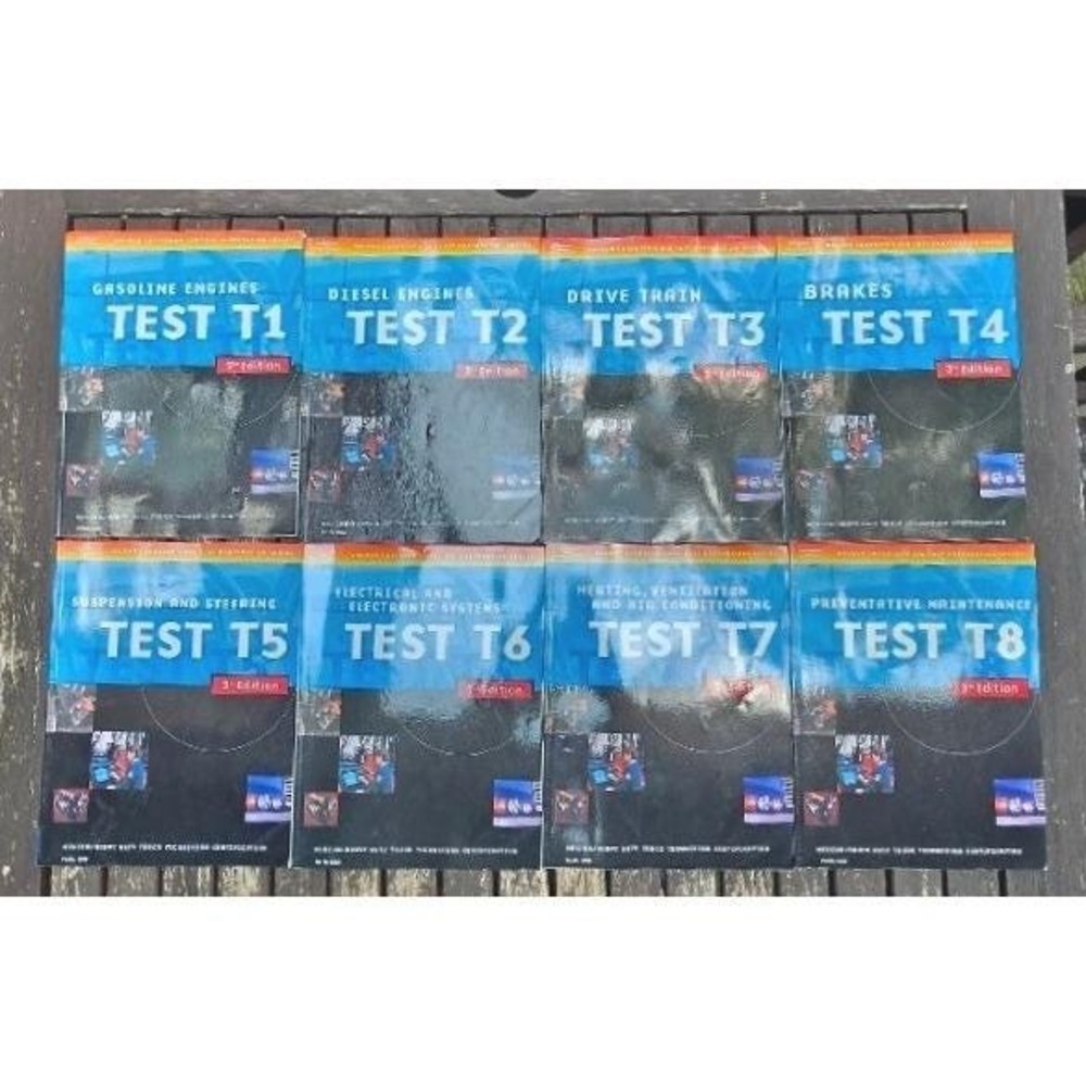 Delmar ASE Test Prep Medium Heavy Duty Truck T1-T8 3rd Edition